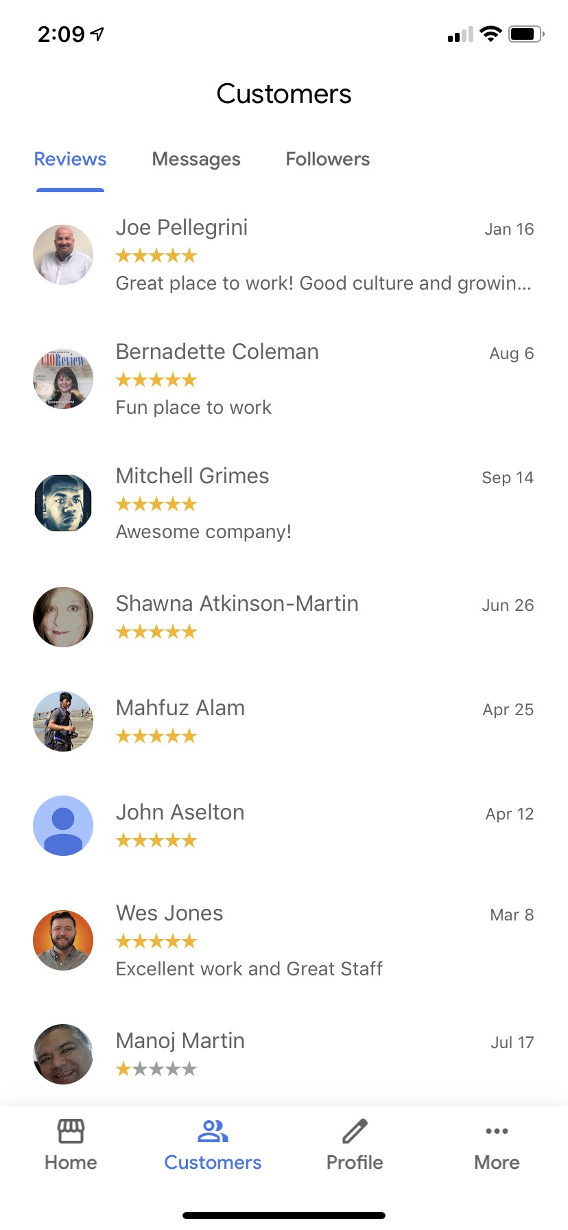 How to Respond to Google My Business Mobile App Reviews