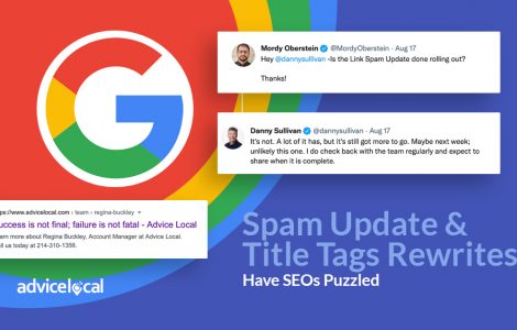 Google’s Spam Update & Title Tags Rewrites Have SEOS Puzzled